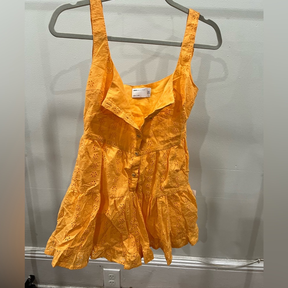 Orange romper